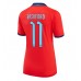 England Marcus Rashford #11 Replika Borta matchkläder Dam VM 2022 Korta ärmar